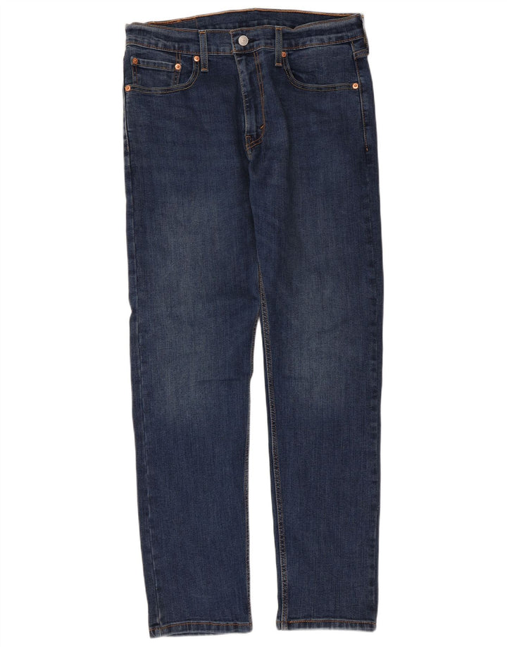 Levi's Herren 502 Tapered Jeans W32 L32 Blaue Baumwolle
