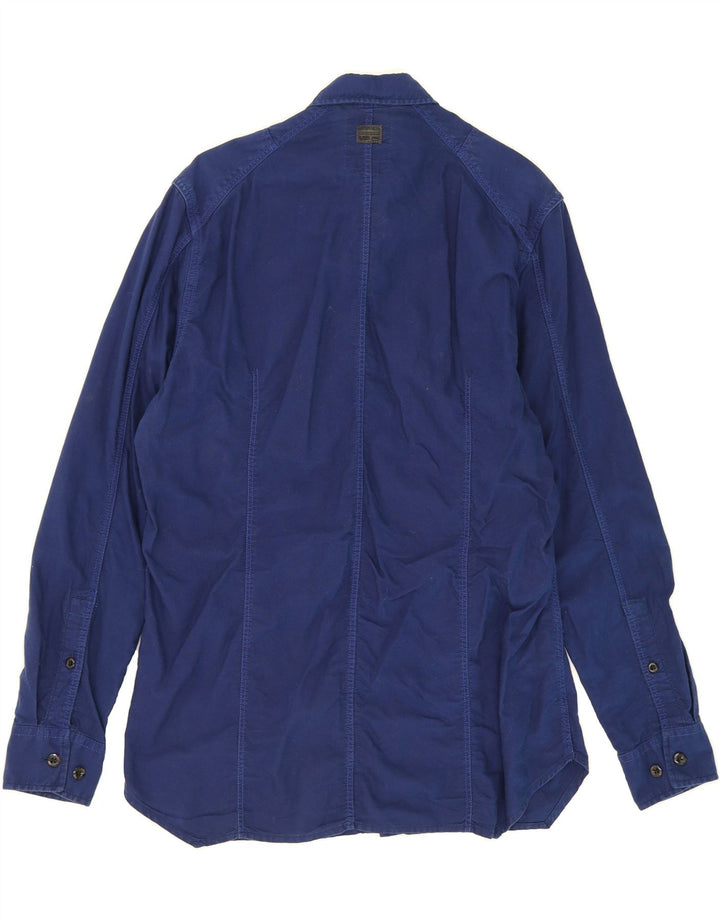 G-STAR Mens Shirt Large Navy Blue Cotton Vintage G-Star and Second-Hand G-Star from Messina Hembry 