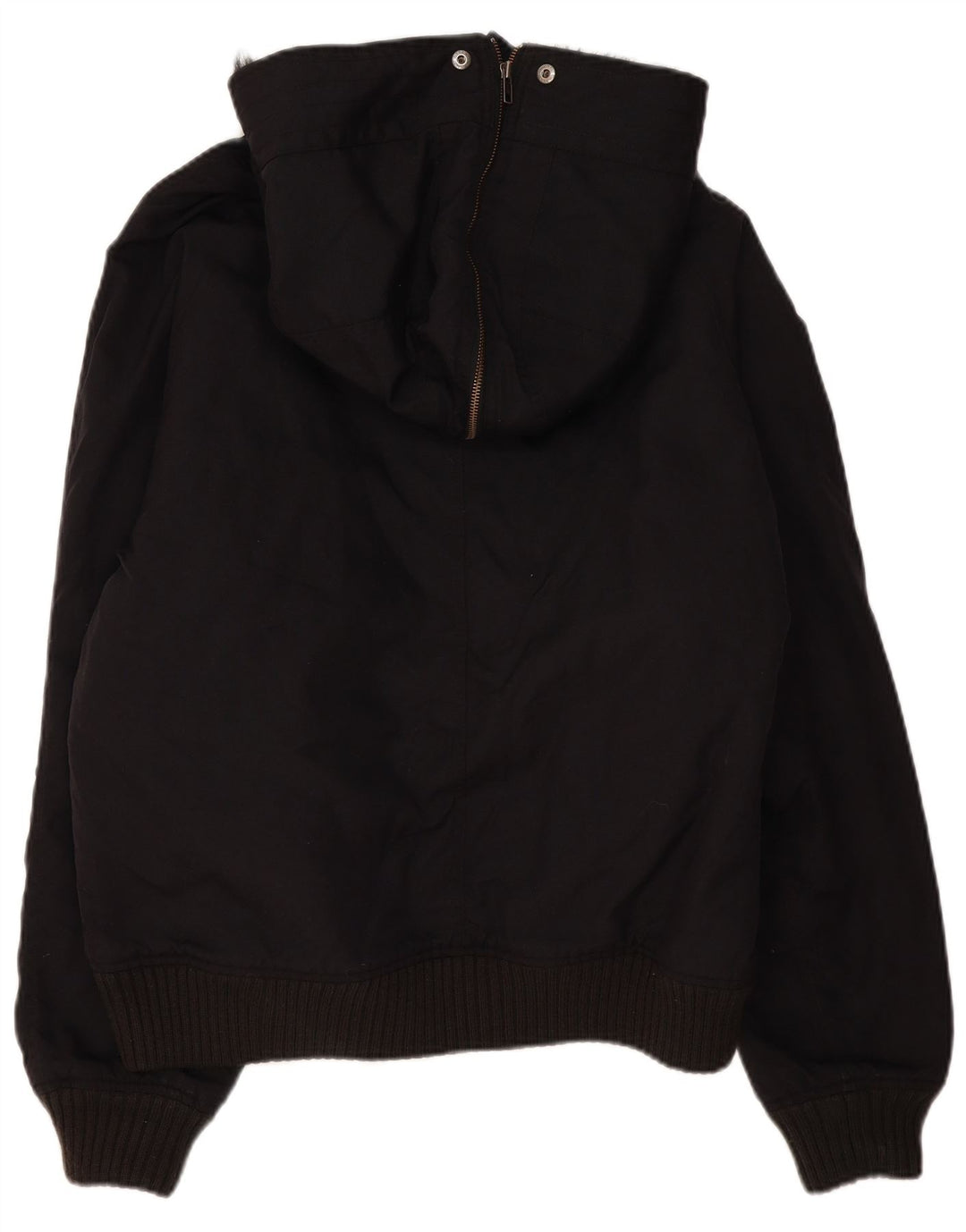 Woolrich Herren Bomberjacke mit Kapuze UK 42 XL Schwarz