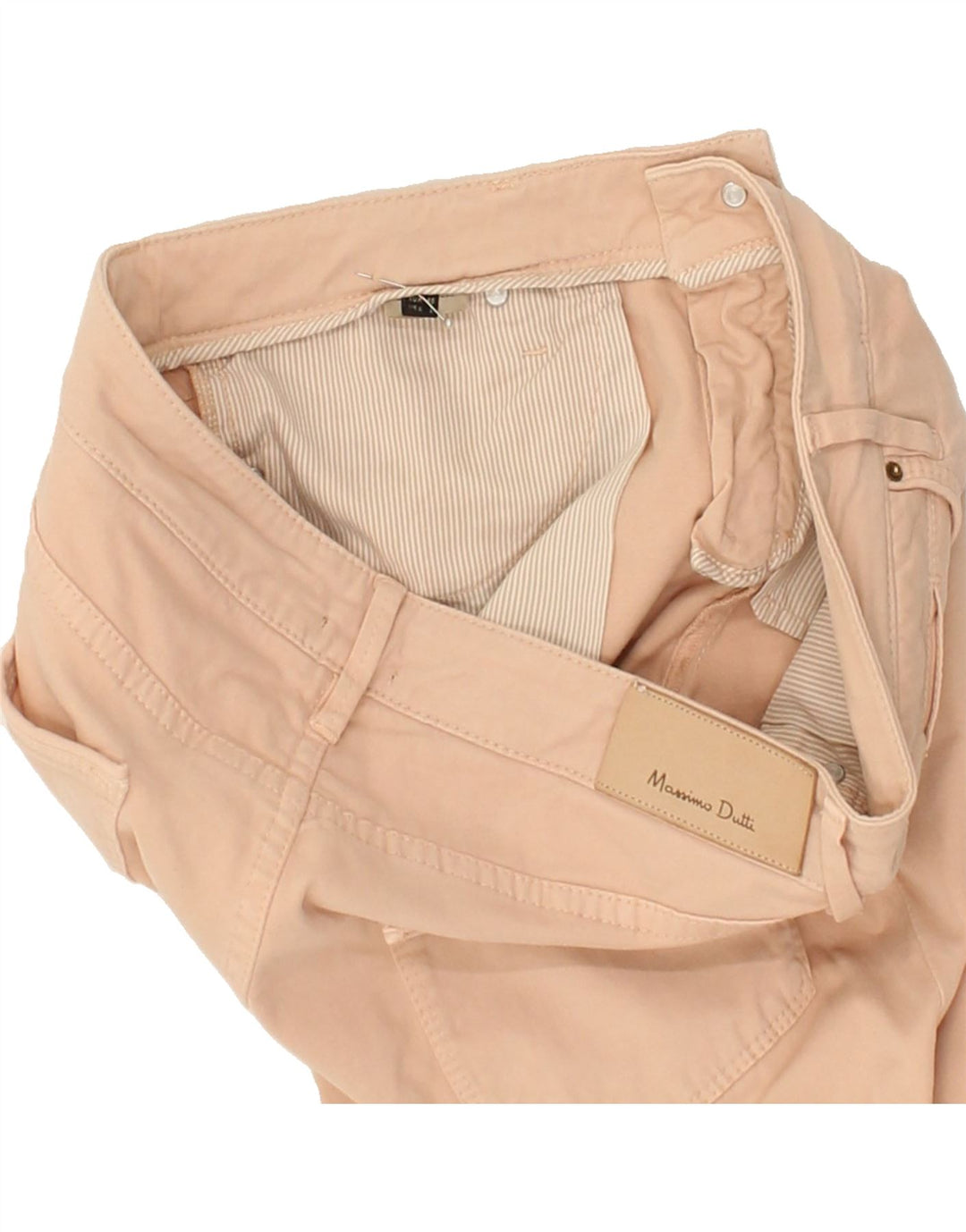 MASSIMO DUTTI Womens Slim Casual Trousers EU 40 Medium W30 L28  Beige | Vintage Massimo Dutti | Thrift | Second-Hand Massimo Dutti | Used Clothing | Messina Hembry 