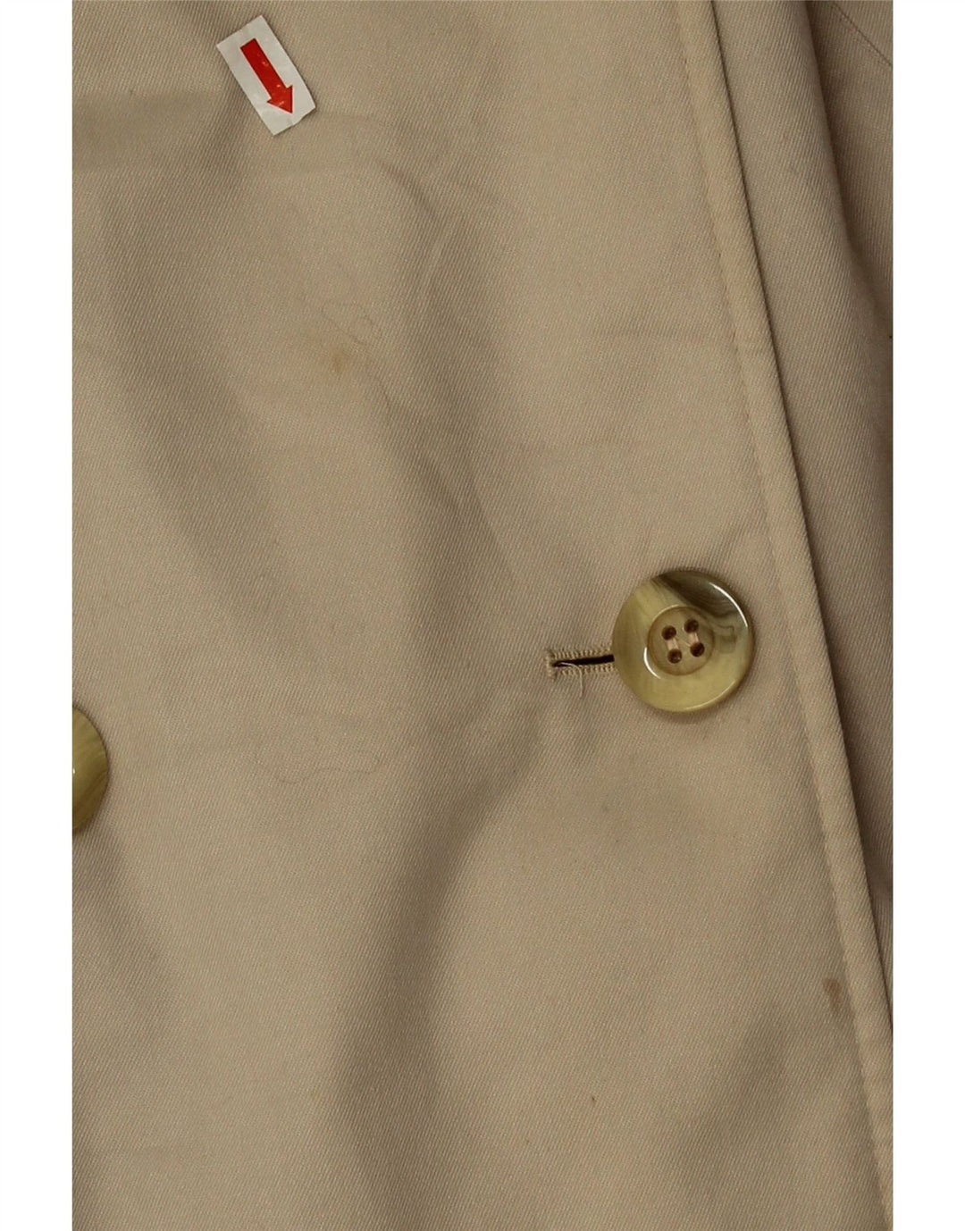 Aquarama Damen Trenchcoat UK 10 Small Beige Polyester