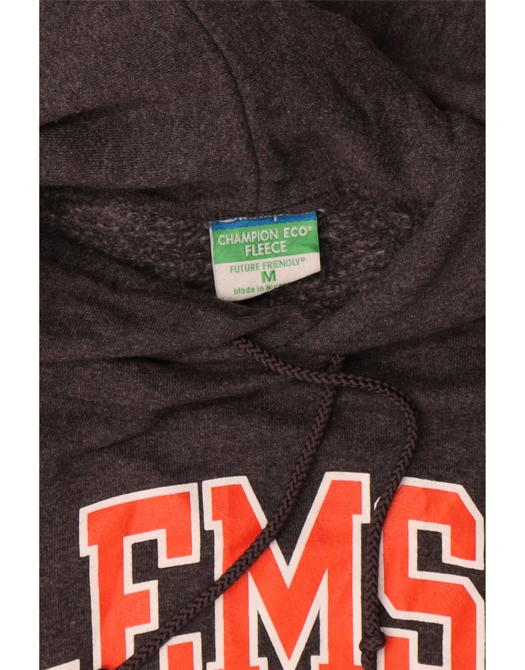 Champion Herren Clemson Graphic Hoodie Pullover mittelgraue Baumwolle