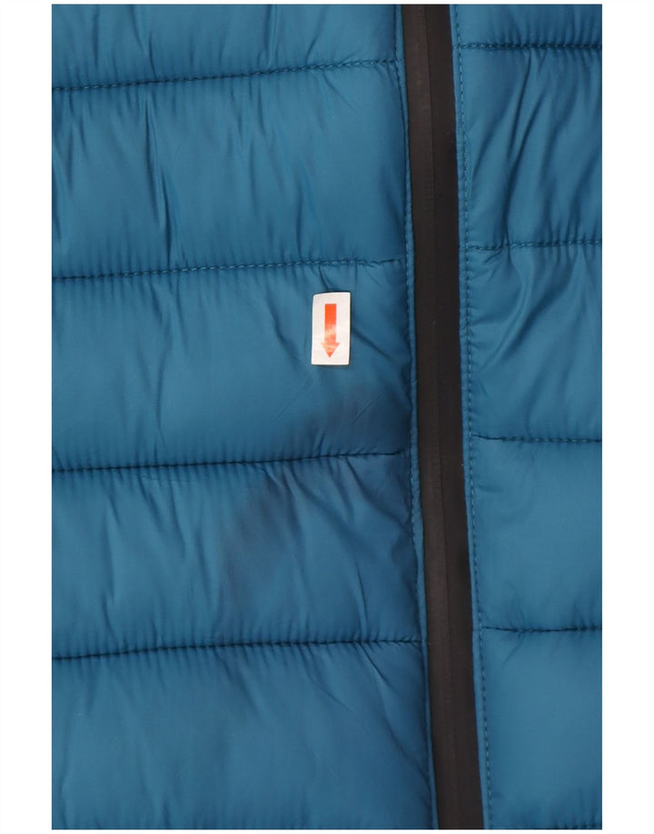 Lotto Herren-Jacke mit Kapuze, gepolstert, UK 40, Größe L, blau, Polyester