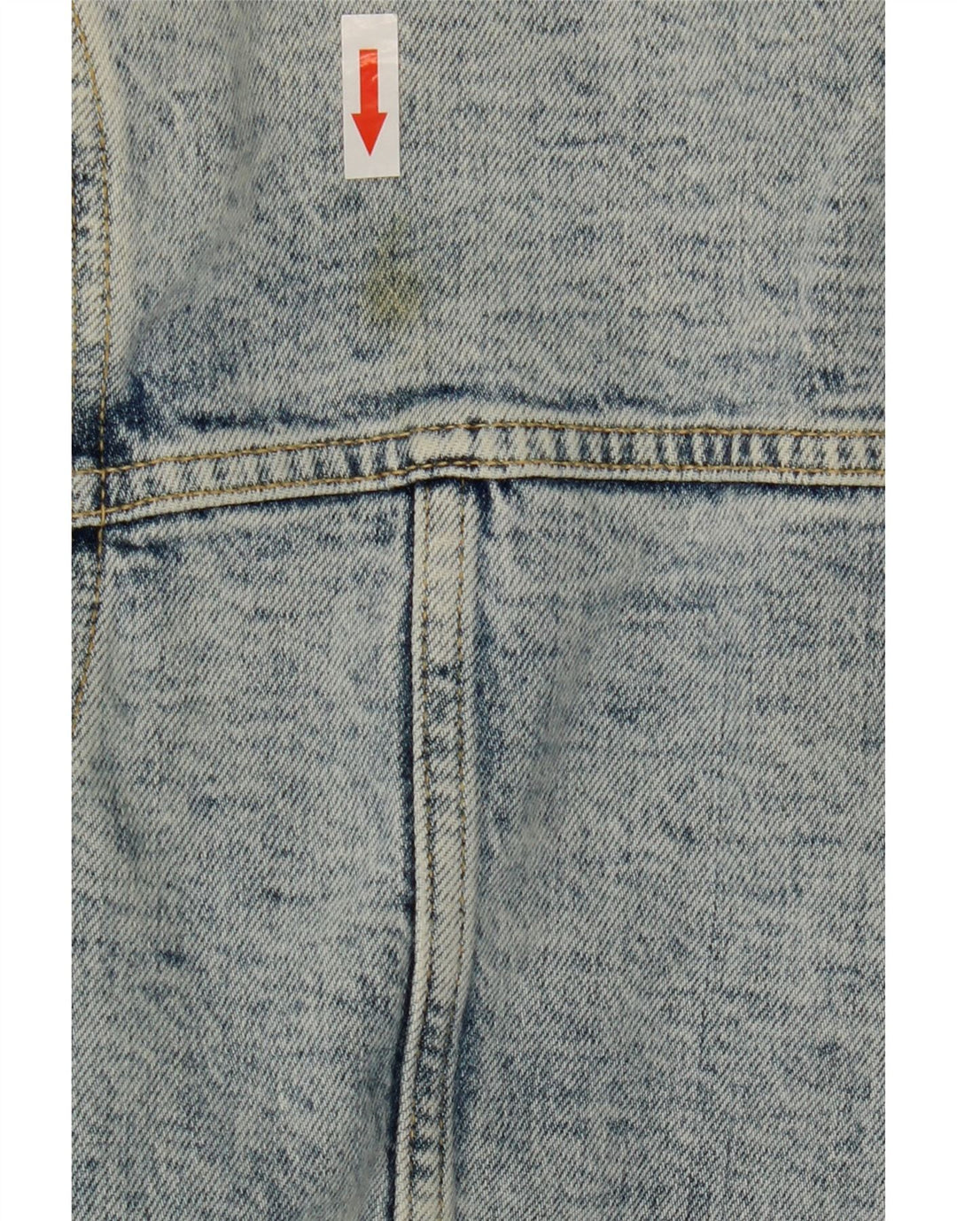 Fat Face Damen Jeansjacke UK 18 XL Blaue Baumwolle