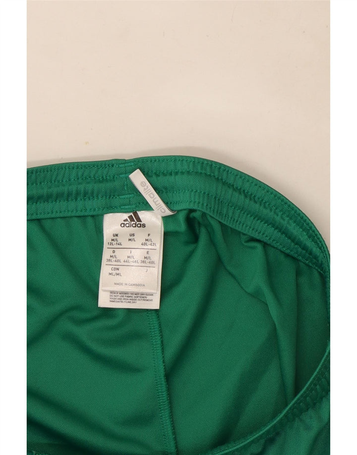 Adidas Damen Climalite Sport Shorts UK 12/14 Mittelgrünes Polyester