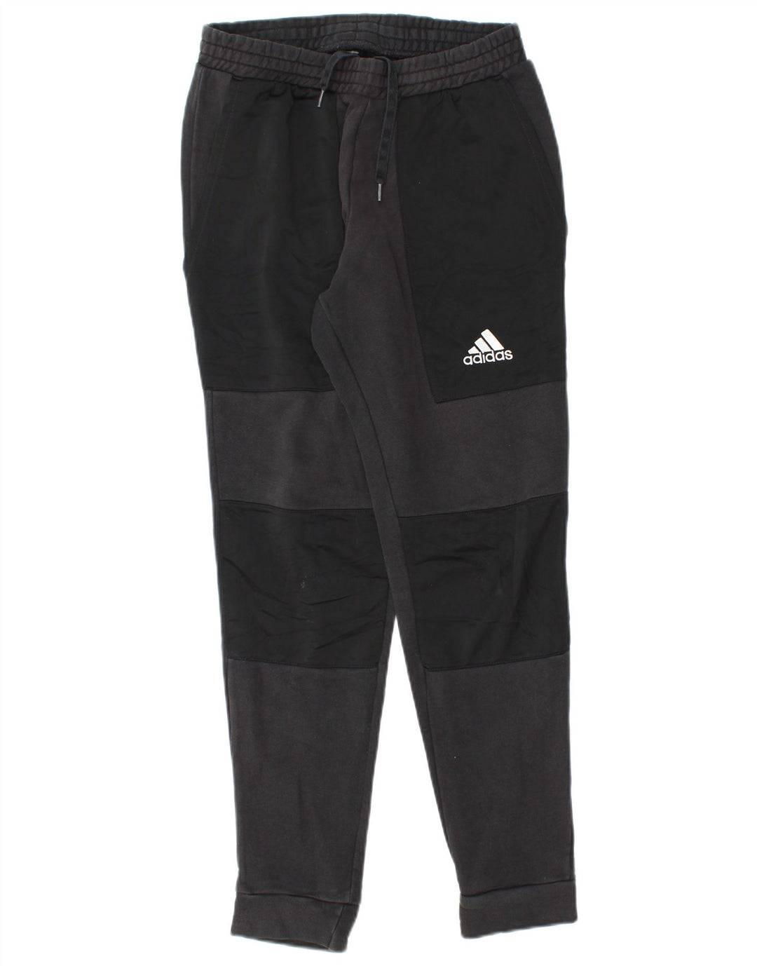 ADIDAS Herren-Trainingshose, Jogginghose, Größe S, Schwarz, Baumwolle