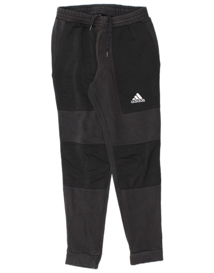 ADIDAS Herren-Trainingshose, Jogginghose, Größe S, Schwarz, Baumwolle