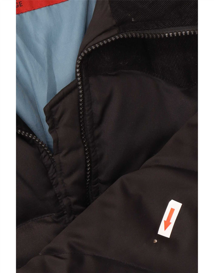 Levi's Damen gepolsterte Bomberjacke UK 16 Large Schwarz Polyester