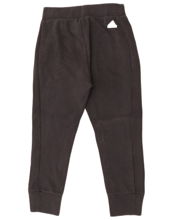 Adidas Damen Trainingshose Jogger UK 12/14 Mittelschwarze Baumwolle