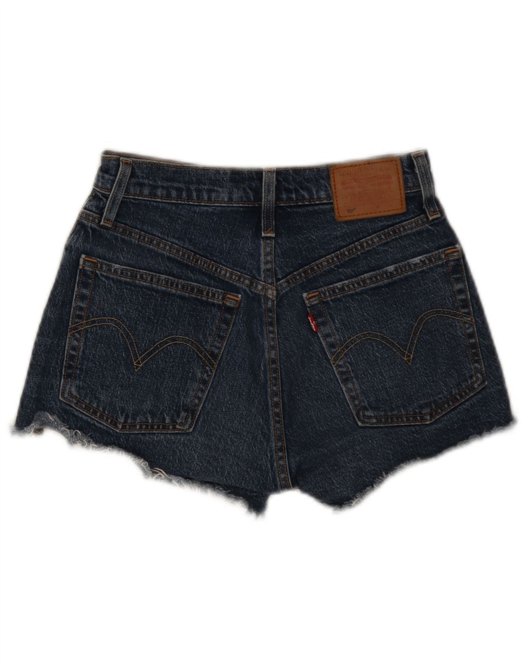 Levi's Damen 501 Denim Hot Pants W26 Small Blau