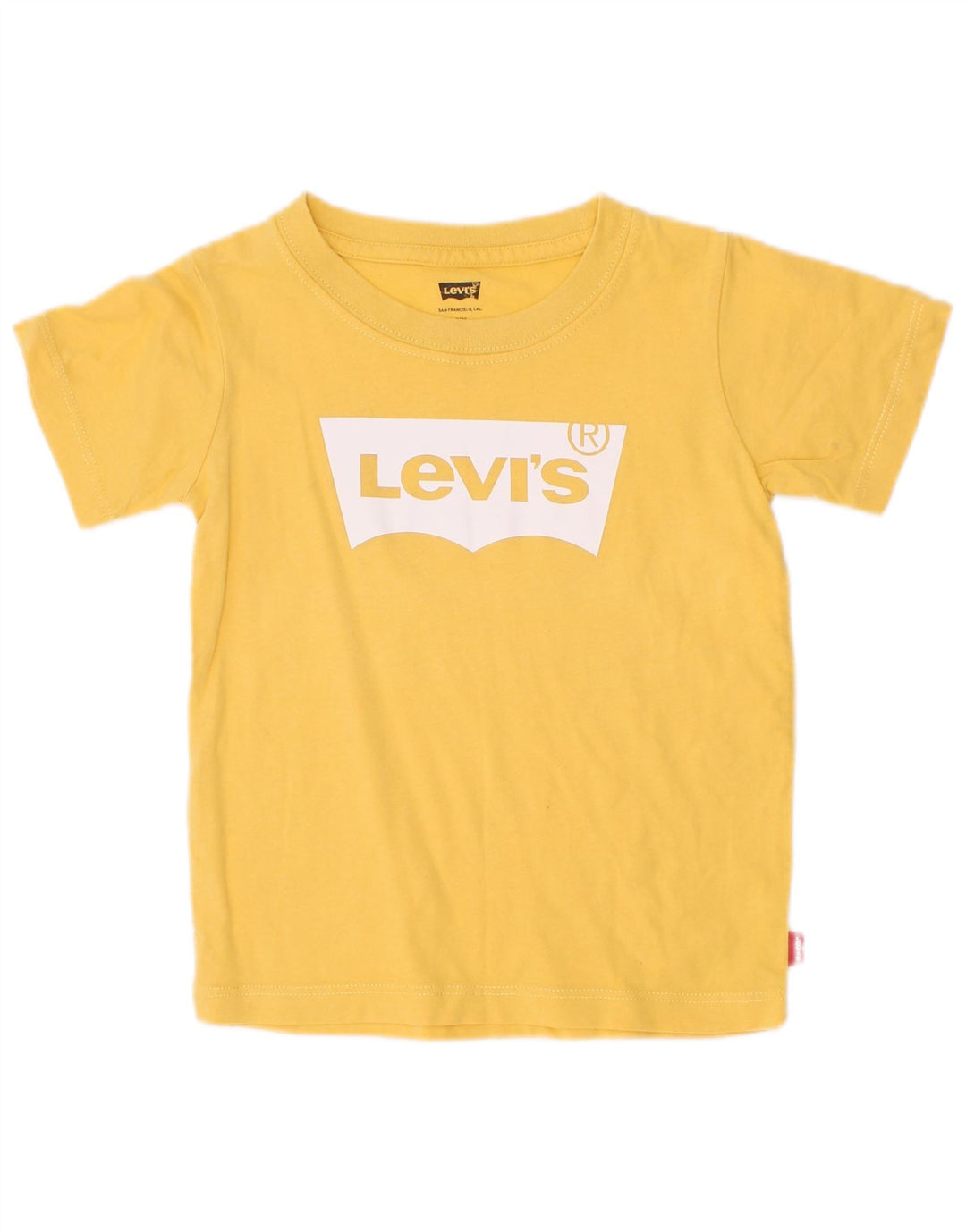 Levi's Jungen T-Shirt mit Grafik, 2–3 Jahre, Gelb