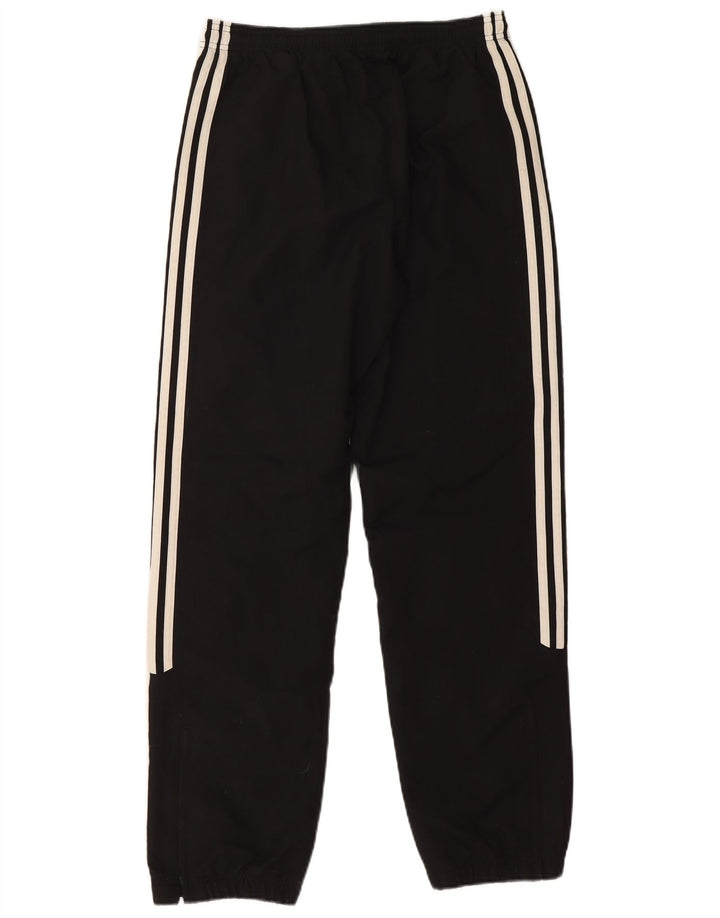 Adidas Damen Trainingshose Jogger UK 10 Small Schwarz Polyester