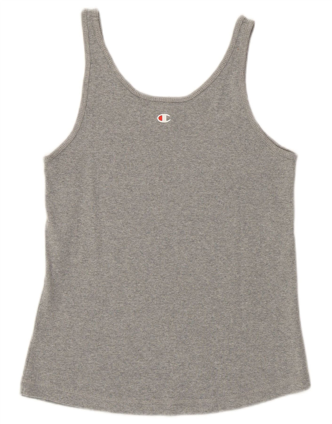 CHAMPION Womens Vest Top UK 12 Medium Grey