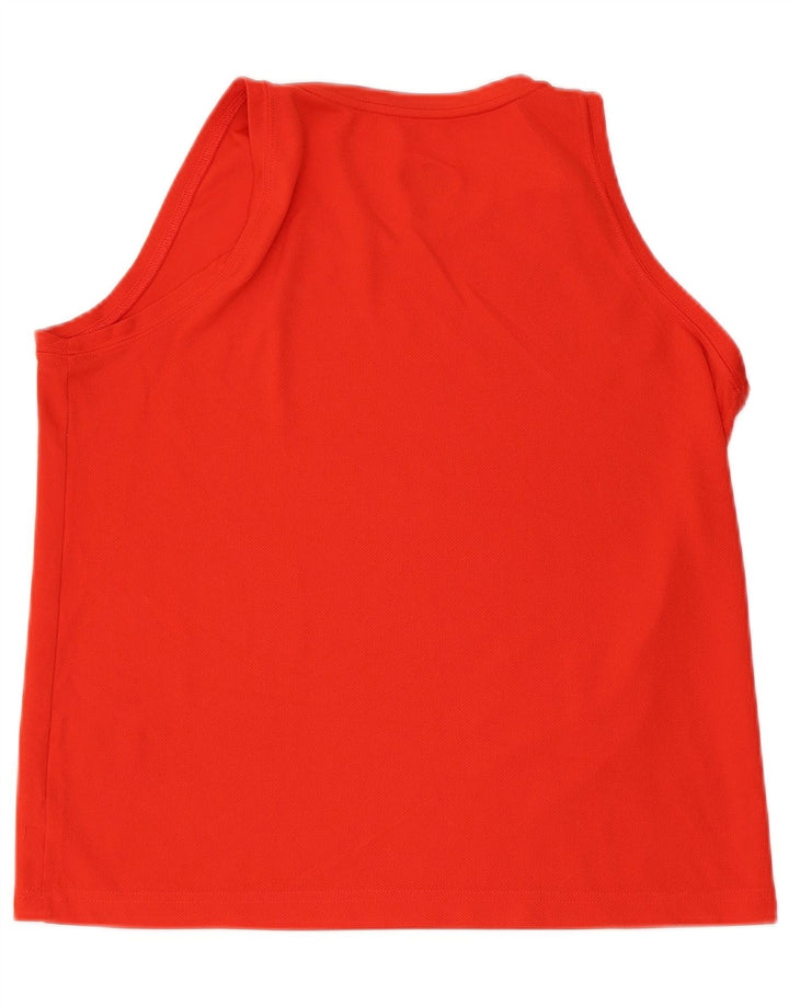 RUSSELL ATHLETIC Damen Dri-Power Weste Top UK 18 XL Rot Polyester
