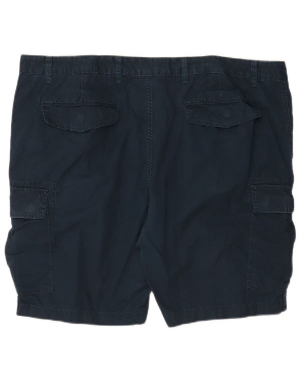 Marks & Spencer Herren Cargoshorts W44 2XL Marineblau Baumwolle