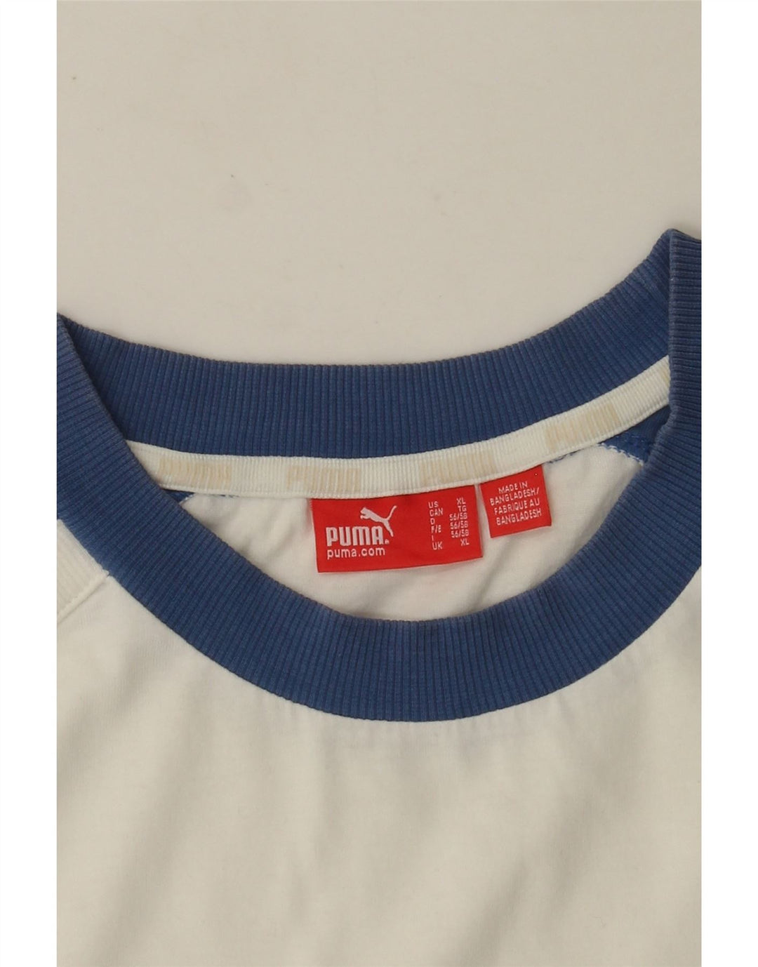 PUMA Herren Graphic Vest Top XL Weiß Farbblock