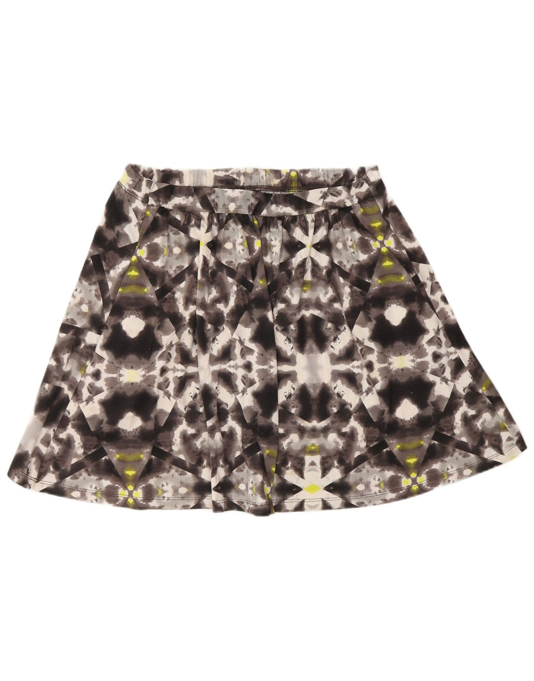 MOSSIMO Damen Tennisrock UK 10 Small Graues Batik-Polyester