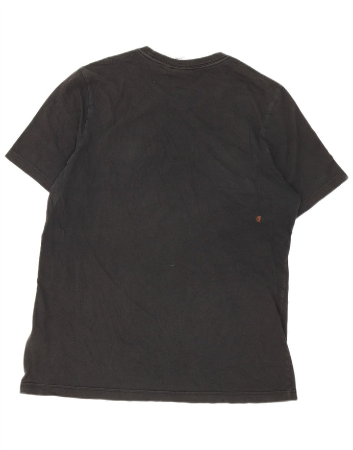 ADIDAS Herren T-Shirt Top Medium Schwarz Baumwolle