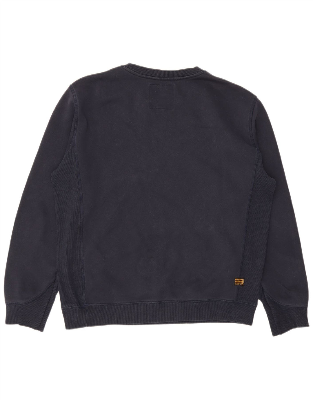 G-Star Herren-Sweatshirt, Pullover, groß, marineblau, Baumwolle