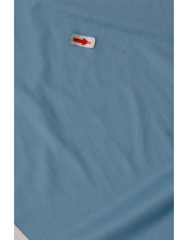 Adidas Herren Climalite Graphic T-Shirt Top Small Blau Colourblock Polyester