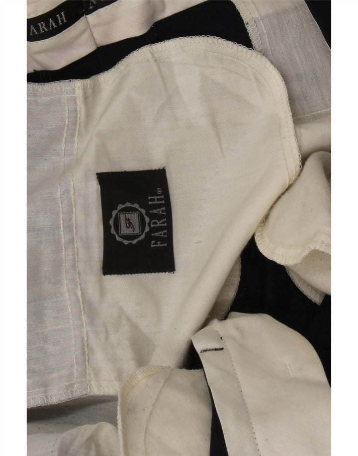 Farah Herren-Freizeithose, gerade, W38, L31, Marineblau