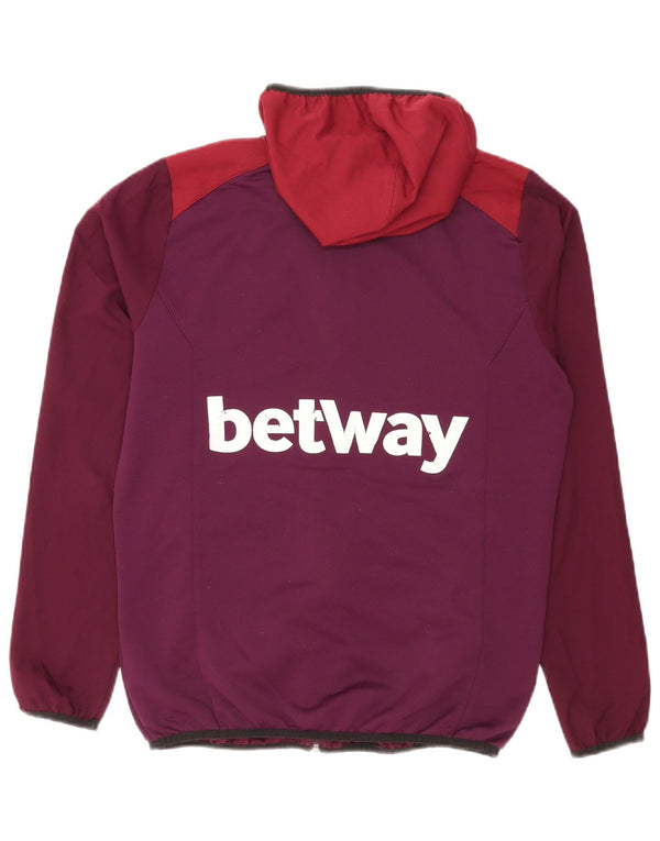 Umbro Herren West Ham United F.C Zip Hoodie Pullover Medium Burgund Sport