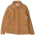 Marks & Spencer Damen-Fleecejacke in Übergröße, UK 10, Größe S, Beige, Polyester