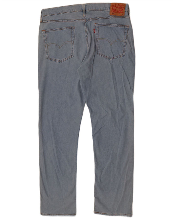 Levi's Herren 514 Straight Jeans W36 L32 Blaue Baumwolle