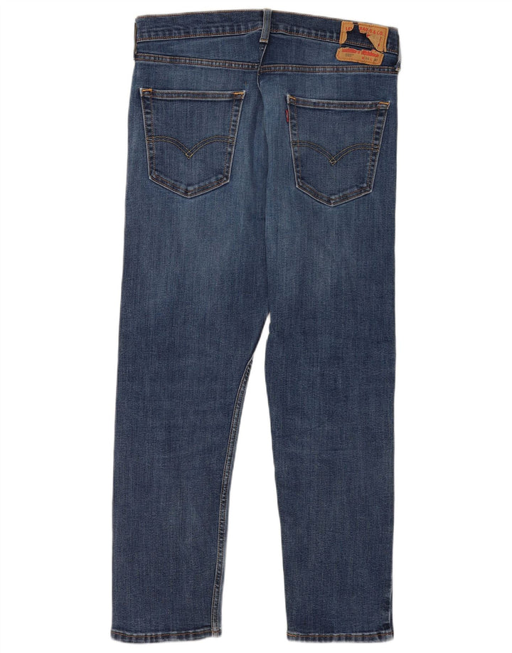 Levi's Herren 502 Tapered Jeans W34 L30 Blaue Baumwolle
