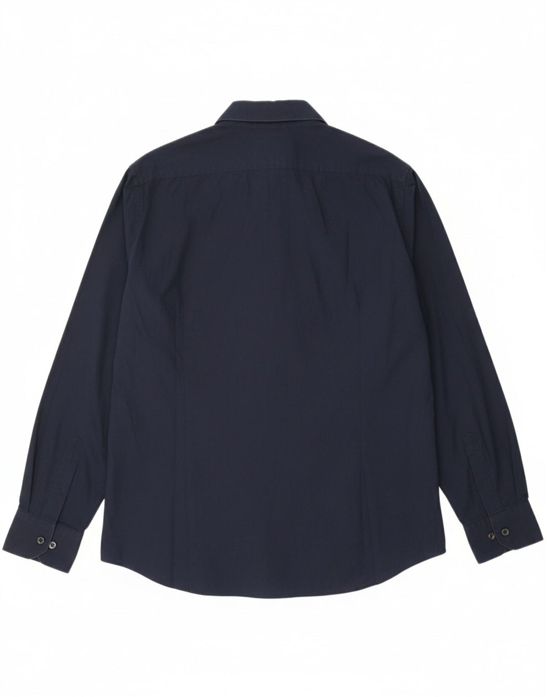 ROBERTO CAVALLI Mens Shirt Size 43 17 XL Navy Blue Vintage Roberto Cavalli and Second-Hand Roberto Cavalli from Messina Hembry 