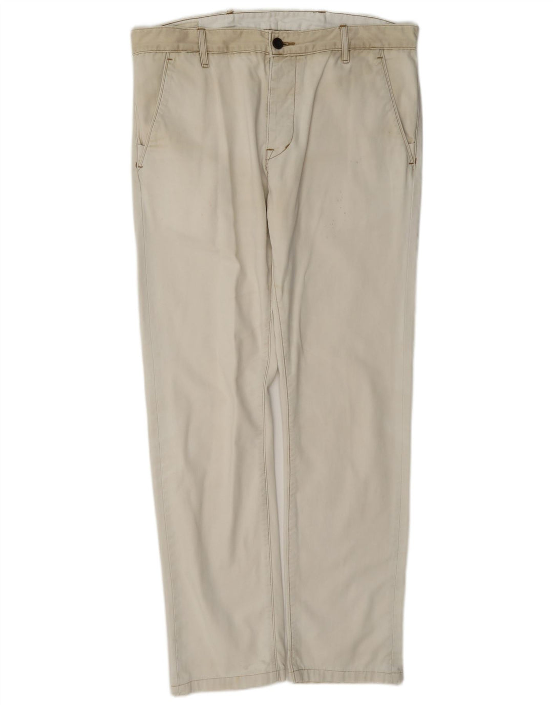 Levi's Herren Straight Chino Hose W38 L32 Weiß