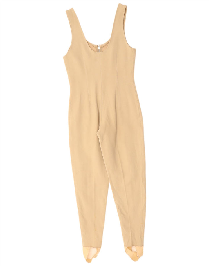 COLMAR Damen Ärmelloser Steigbügel-Jumpsuit IT 42 Mittelbeige