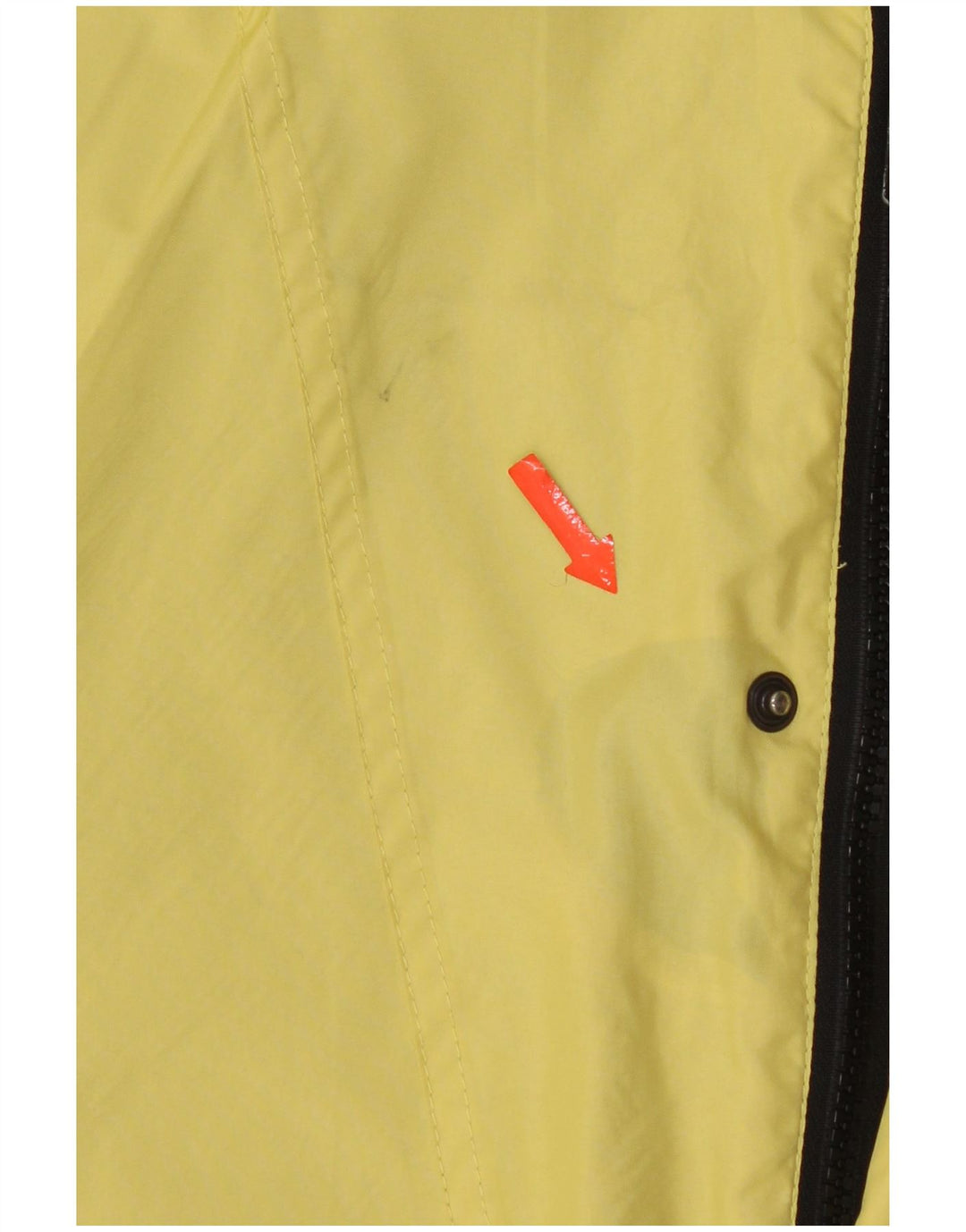 Schöffel Mens Hooded Loose Fit Rain Jacket UK 36 Small Yellow Polyester
