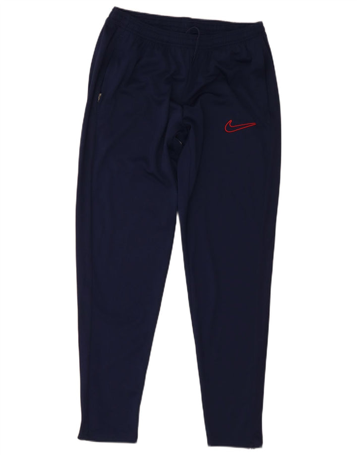 Nike Herren Dri Fit Trainingshose Mittelblaues Polyester