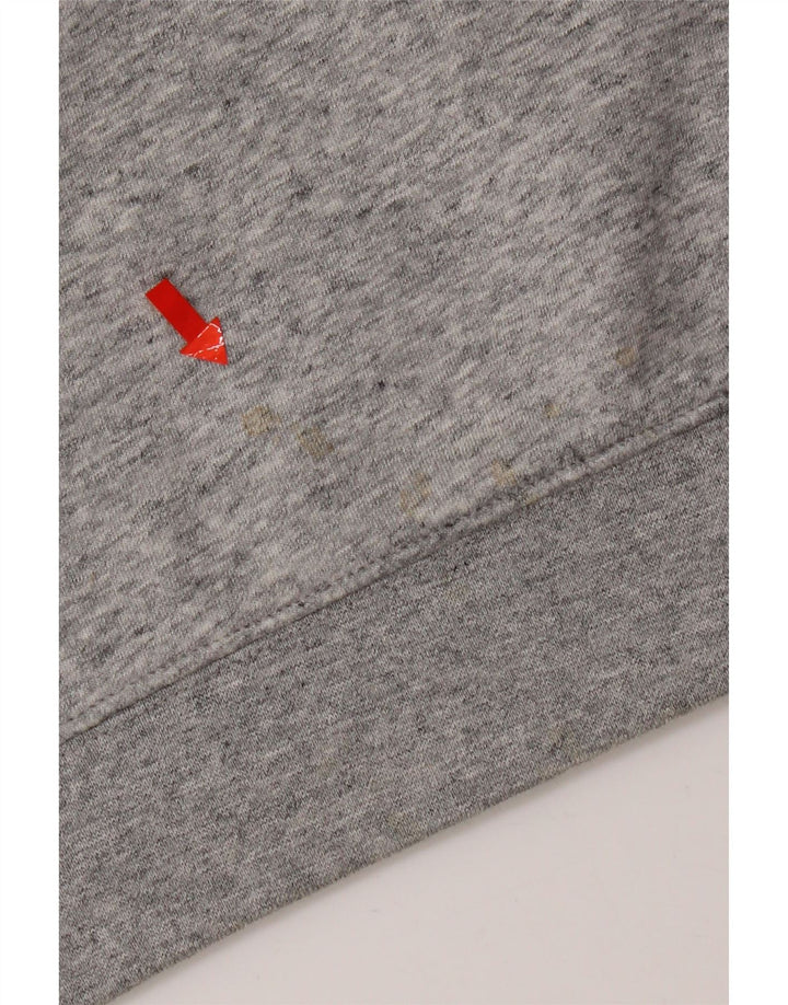 Champion Herren-Sweatshirt mit Grafik, klein, grau meliert, Baumwolle