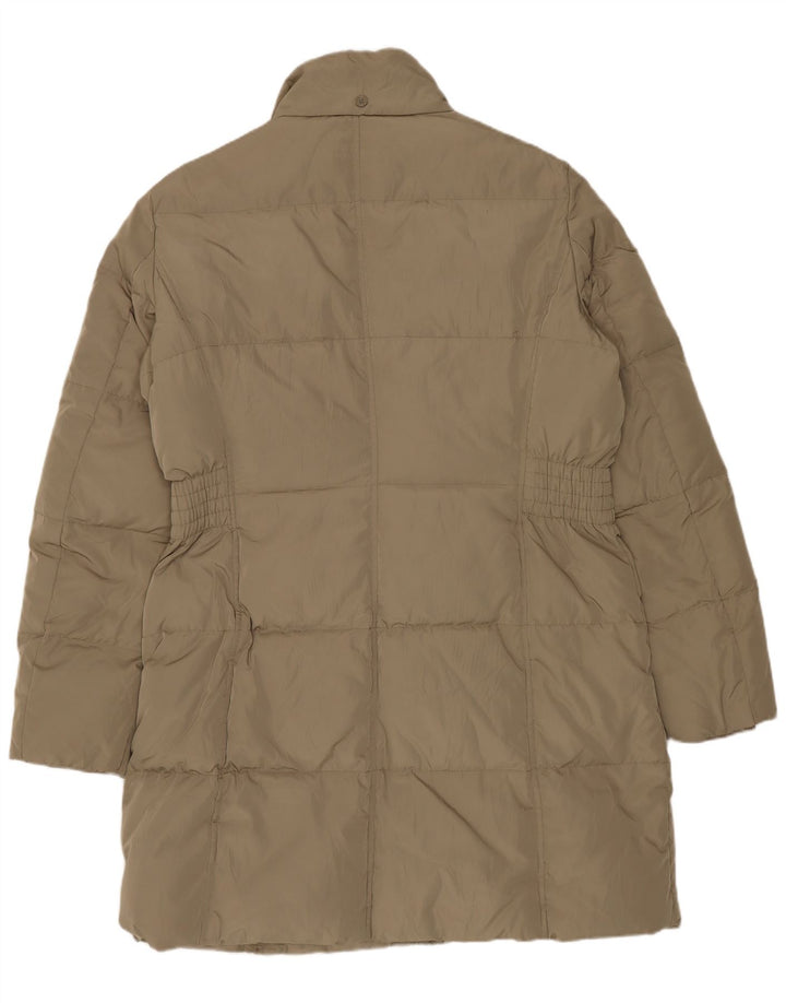 Esprit Damen Wattierter Mantel UK 16 Large Khaki Polyester