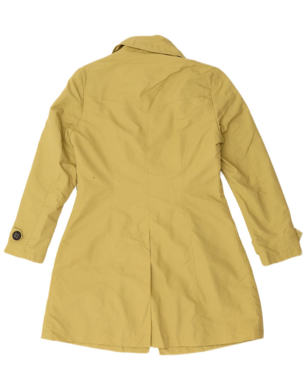 Marks & Spencer Damen Trenchcoat UK 12 Mittelgrünes Polyamid