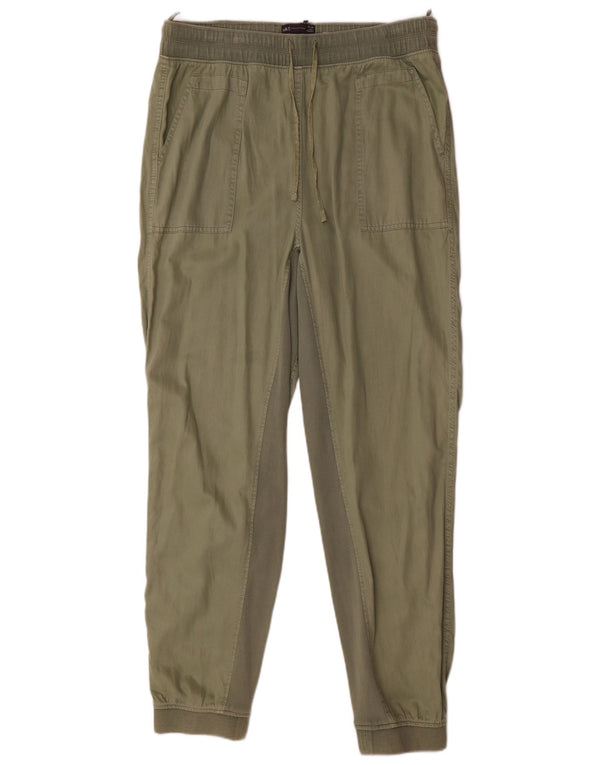 Marks & Spencer Damen Jogger Chinohose UK 16 Large W36 L32 Khaki
