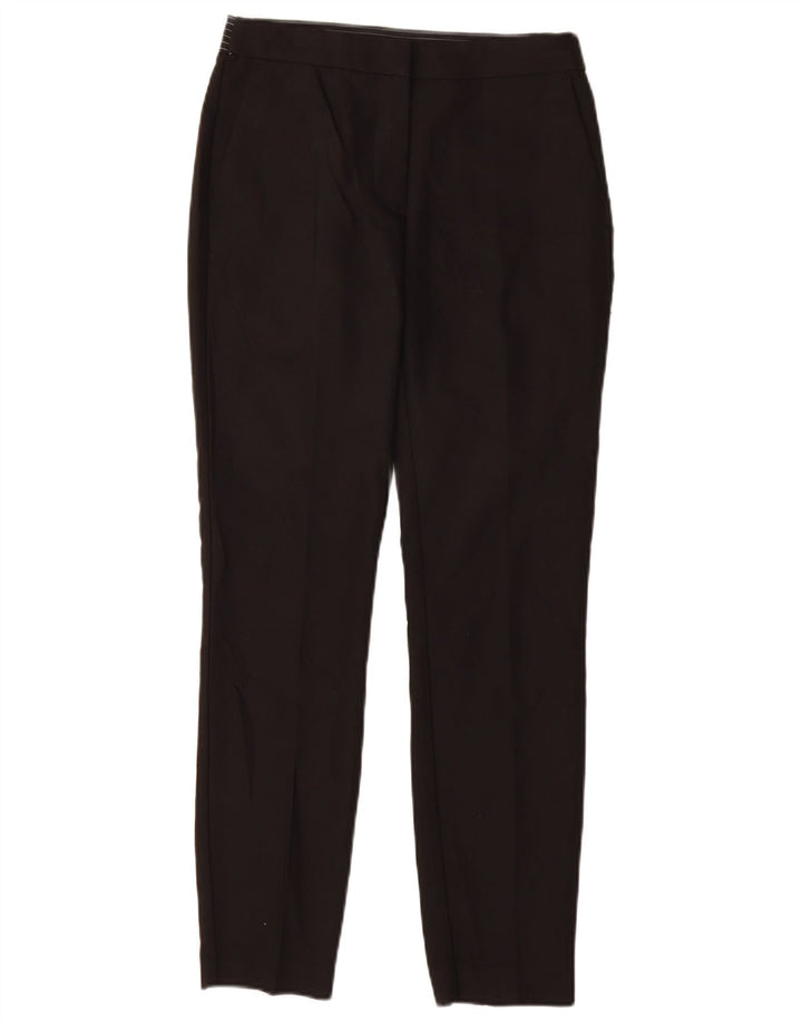 ZARA Damen Slim Chino-Hose, Größe S, W26, L27, Schwarz