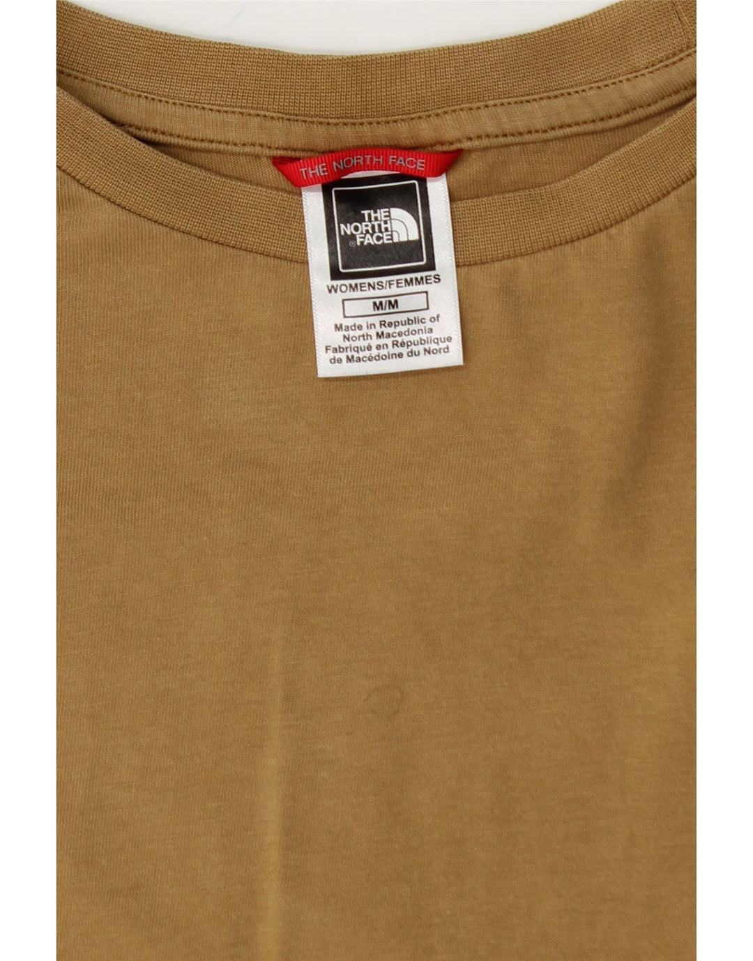 THE NORTH FACE Womens Top Long Sleeve UK 12 Medium Beige Vintage The North Face and Second-Hand The North Face from Messina Hembry 