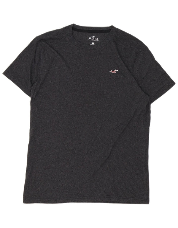 HOLLISTER Herren T-Shirt Top Small Grau Baumwolle