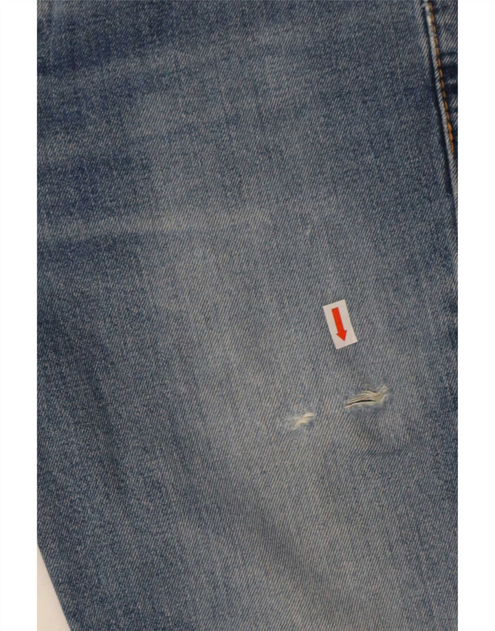 Levi's Damen 511 Slim Jeans W30 L32 Blaue Baumwolle
