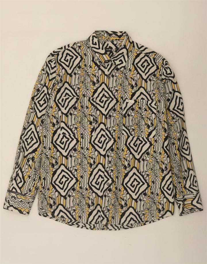 Woodin Herrenhemd, groß, mehrfarbig, geometrisch