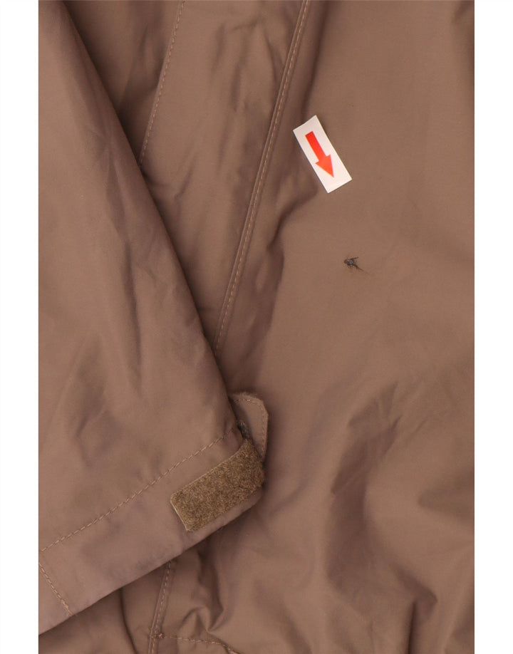 The North Face Herren-Regenjacke mit Kapuze, UK 38, mittelbeigefarbenes Nylon