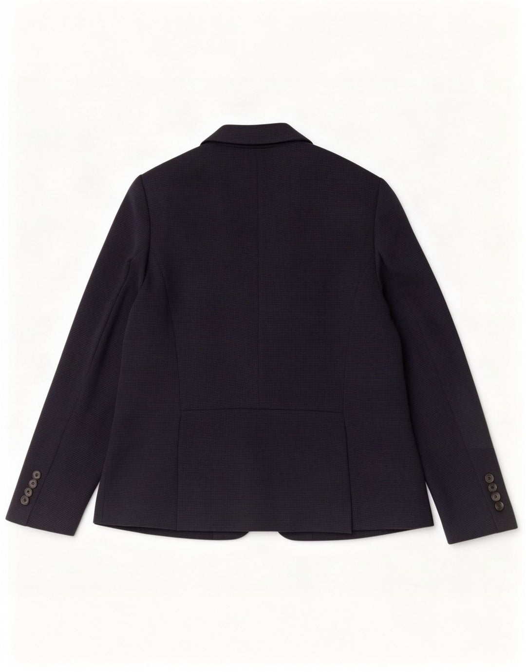 Marks & Spencer Damen-Blazerjacke mit 2 Knöpfen, UK 14, Größe L, Marineblau, Baumwolle