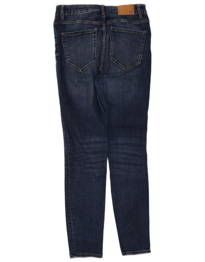 Zara Damen Skinny Jeans EU 40 Medium W30 L27 Blau