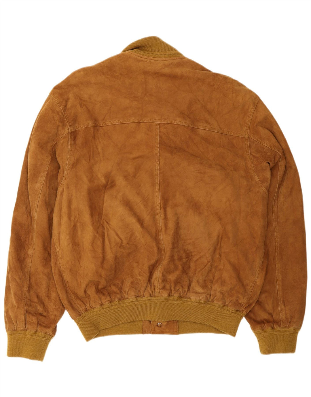 Vintage Herren Wildlederjacke UK 40 Großes braunes Leder