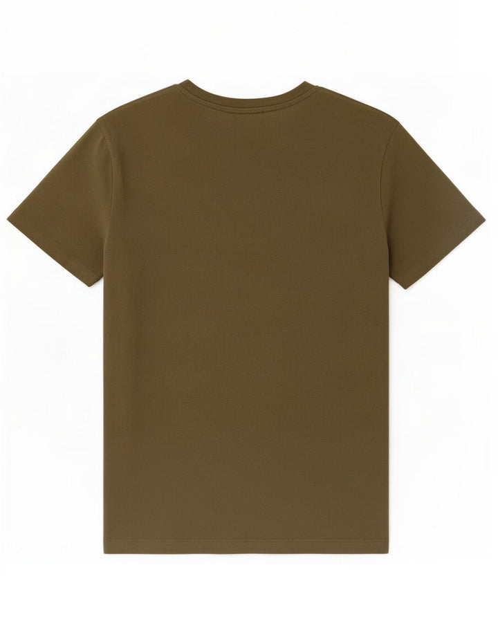 Diesel Herren T-Shirt Top Medium Khaki Baumwolle