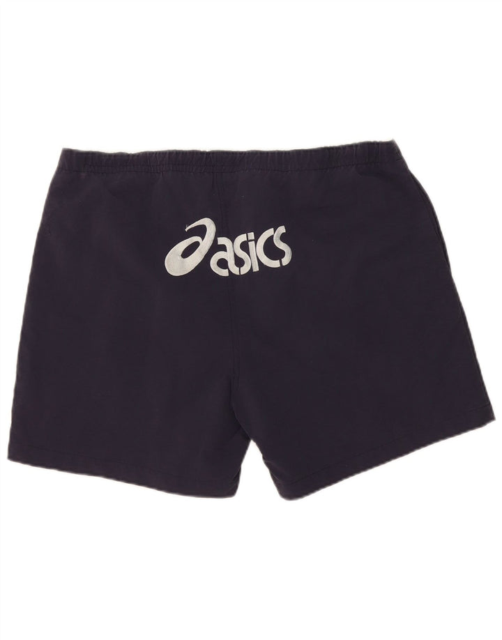 Asics Herren Graphic Sport Shorts 2XL Marineblau