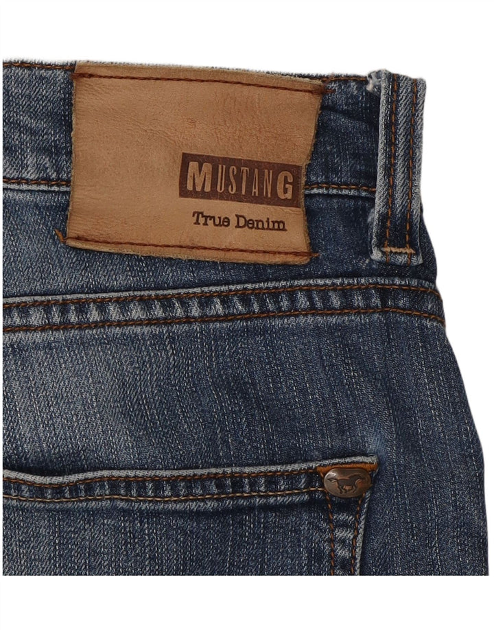 MUSTANG Mens Slim Fit Tapered Jeans W32 L31  Blue